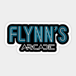 Flynn's Arcade logo Sticker